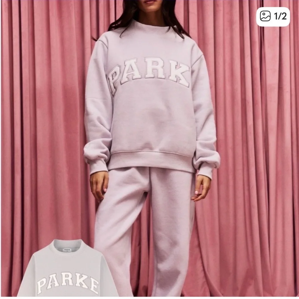 PARKE Lavender MockNeck Sweater - Picture 1 of 2